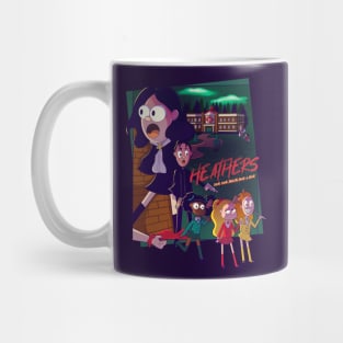 Heathers as a Cartoon Mug